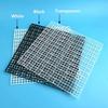 1Pcs Multifunctional Isolation Grid Board Plastic 30x30cm Undergravel Bottom Plate Tray Black White Seperator Divider Board Net