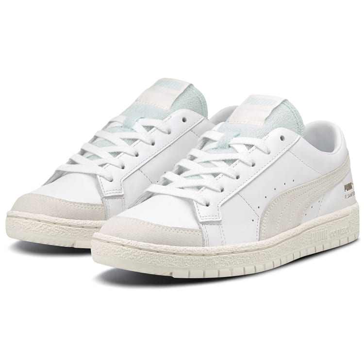 Puma Ralph Sampson 70 Lo For Casual Shoes White/Blue/Yellow Women's 375033-02