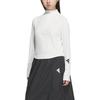adidas Fos Series Climacool Future Quick-Dry Cool Sports Casual Long Sleeve Raglan T-Shirt Women Tops Bright-White Black JM4277