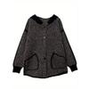Coat Spring and Autumn Casual Loose Large Top Spring Thin Hooded Jacket Cardigan