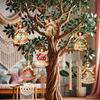6Pcs Christmas Angel Pendant Vintage Christmas Angel Paper Pendant Christmas Tree Decor For Home Xmas Wall Hanging Ornament