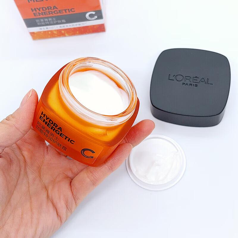 L Oréal Men Expert Hydra Energetic Увлажняющий крем для лица 50 мл - Восстанавливающий, укрепляющий крем для лица для мужчин.