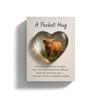 1pc Pocket Hug Highland Cow Keepsake Encouragement Card Heart Highland Cow Kindness Postcards Inspirational Kindness Cards Gifts
