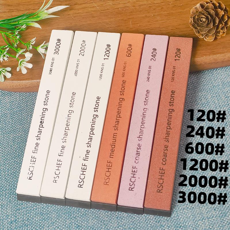 Knife Sharpener Sharpening Stone Grit 120-3000# Professional Fixed Grinding stone Whetstone Water Kitchen Tool