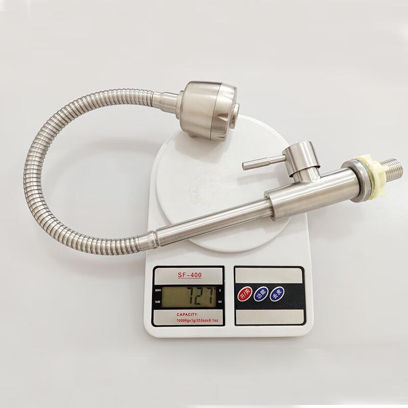 VEMUSE 304 Stainless Steel Single Cold Kitchen Sink Faucet