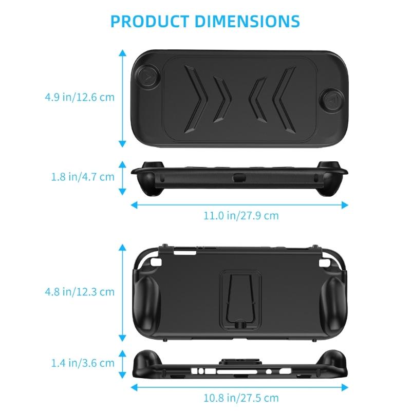Console Protector Case Sleeve for NS2 Housing Full Protections Shell with Handle & Kickstand Scratchproof Cover