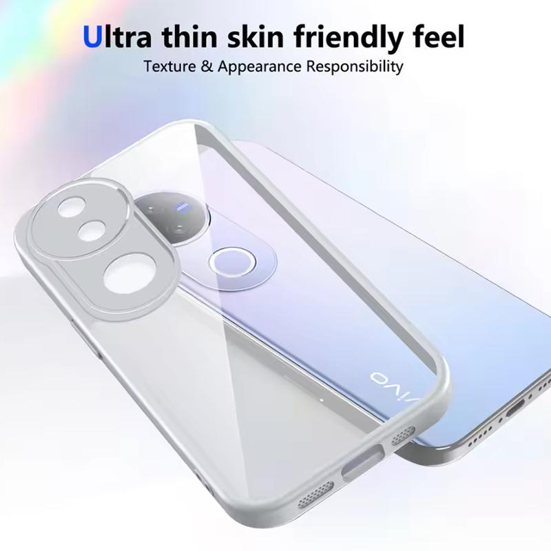 For Vivo V50 Case Vivo V50e Phone Case Vivo V50 5G V2427 Cover Cushion Shockproof Silicon Bumper Clear Matte Back Cover Hard