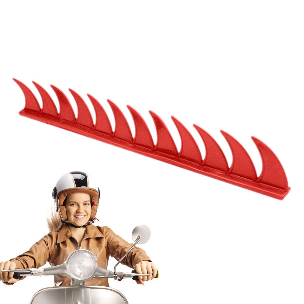 Motorcycle Helmets Decorations Spikes Helmets Sticker Decoration Motorcycle Decorative Sticker For Motorcycle Helmets Decorative