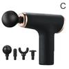 Women Mini Massage Gun Vibrator For Muscles Massag Gun 4 Heads Electric High Frequency Percussion Handheld Massager Fascia R2x4 - Pengj