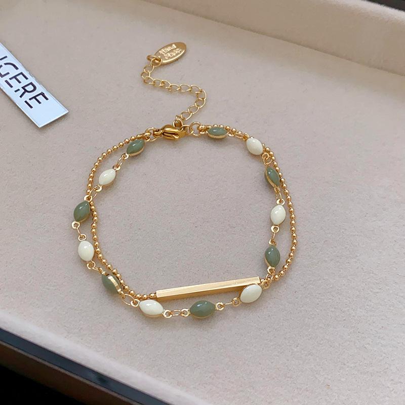 Bohemian Miyuki Multi-Layer Beaded Bracelet: Summer Ethnic Style, Light Luxury Niche Retro Jewelry