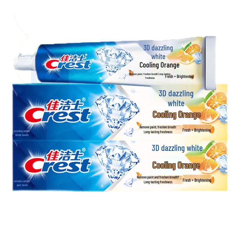 

Crest 3D White Refreshing Ice Orange Toothpaste