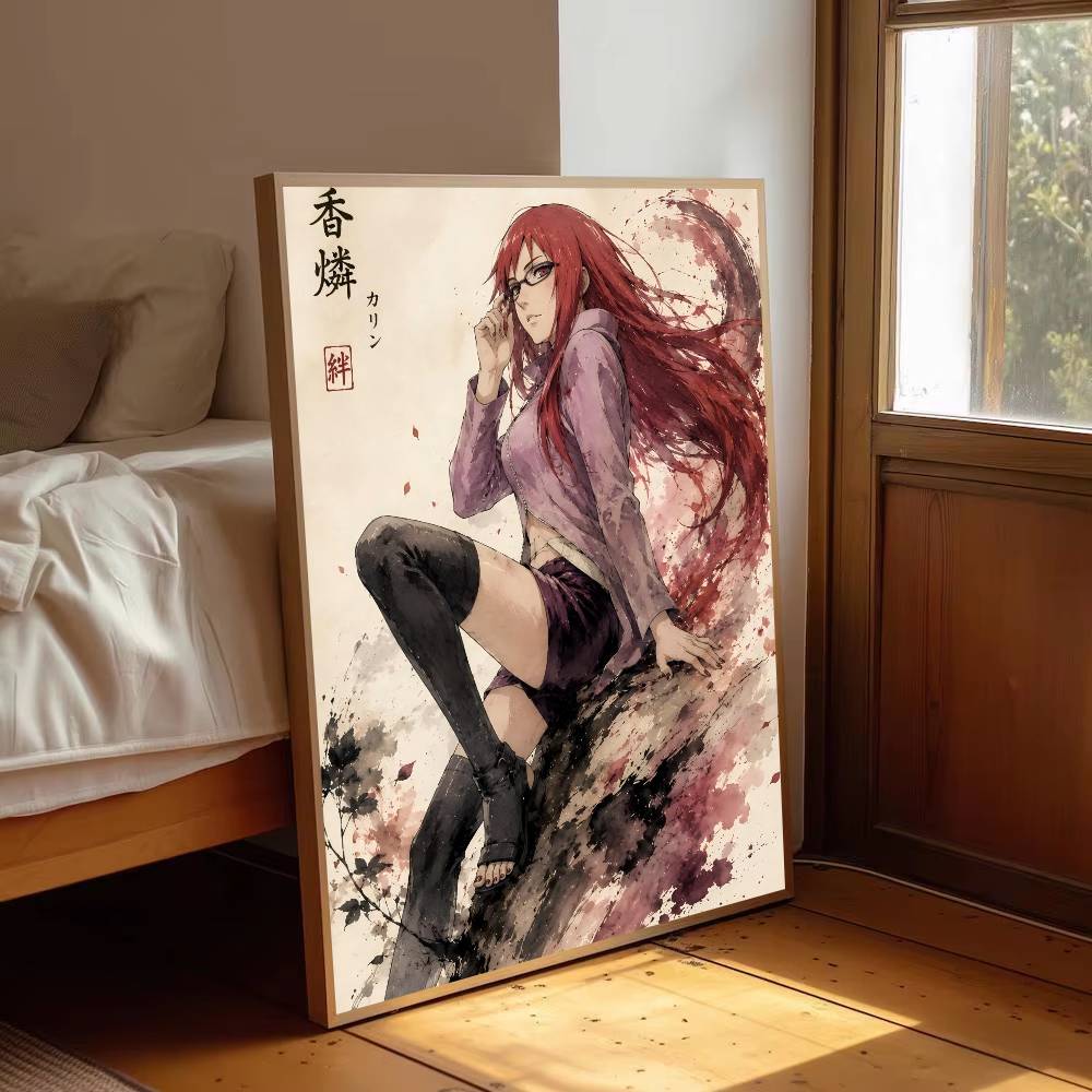 NARUTO Japan  Good Quality Prints and Posters Waterproof Paper Sticker Coffee House Bar Posters Wall Stickers