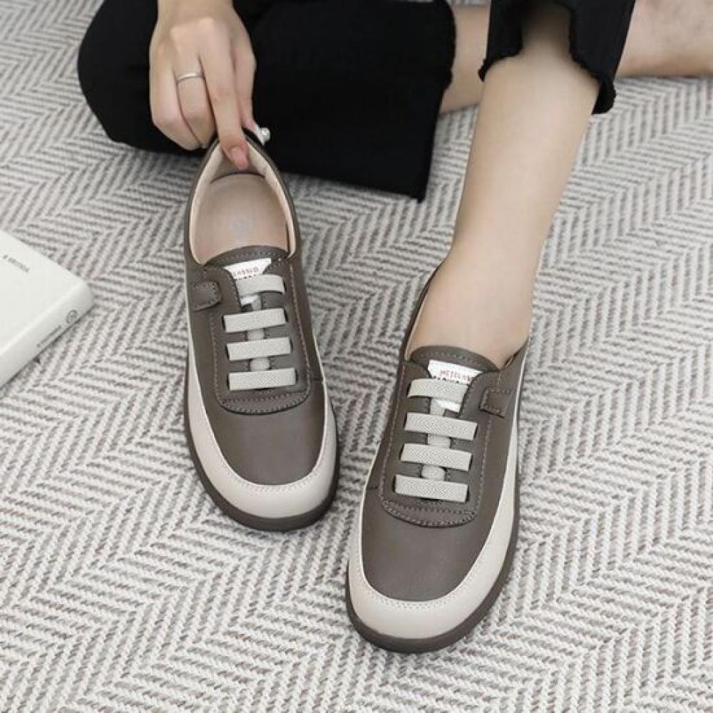 Jisyu Cowhide Divi Band Sneakers