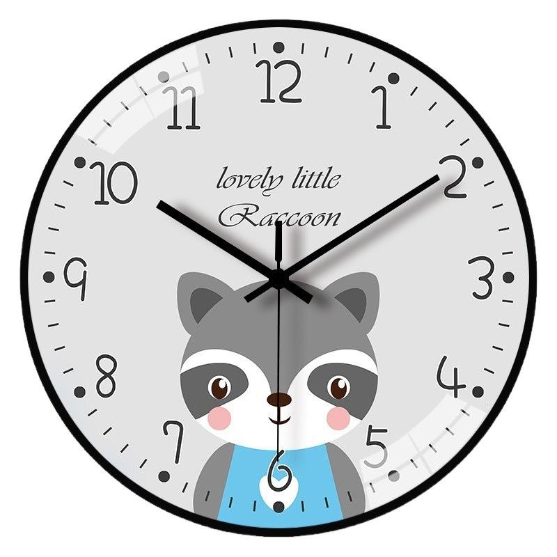 14-Inch 35Cm Silent Creative Wall Clock Cartoon Clock Hanging Watch Simple Home Children'S Room Wall Clock Premium