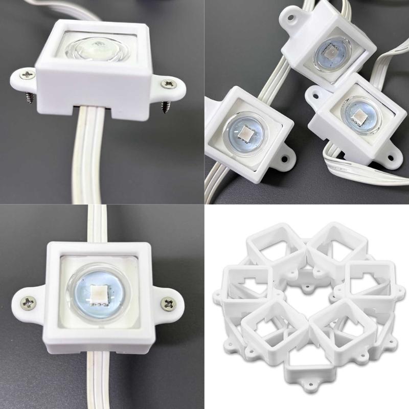 LED Lamp Holder LED Wire Connector LED Light Bracket Plastic Texture Perfect for Home Commercial and Industrial Light