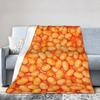 Leckeres Lebensmittelmuster Sojapaste Flanelldecke 3D Mode Überwurfdecken für Bettüberwürfe 200x150cm Leicht