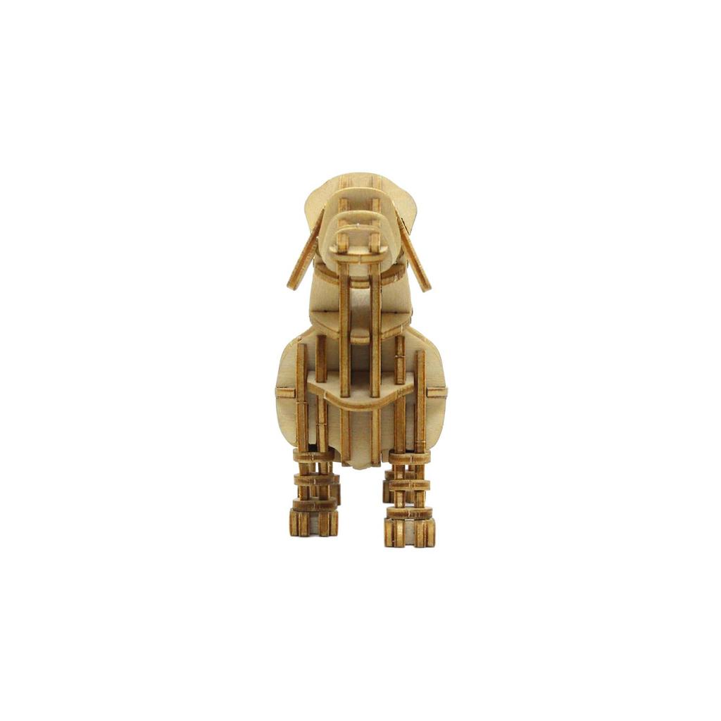Dachshund A wooden 3D puzzle DIY craft kit that can be enjoyed by elementary school children to adults An educational toy for boys and girls A wooden