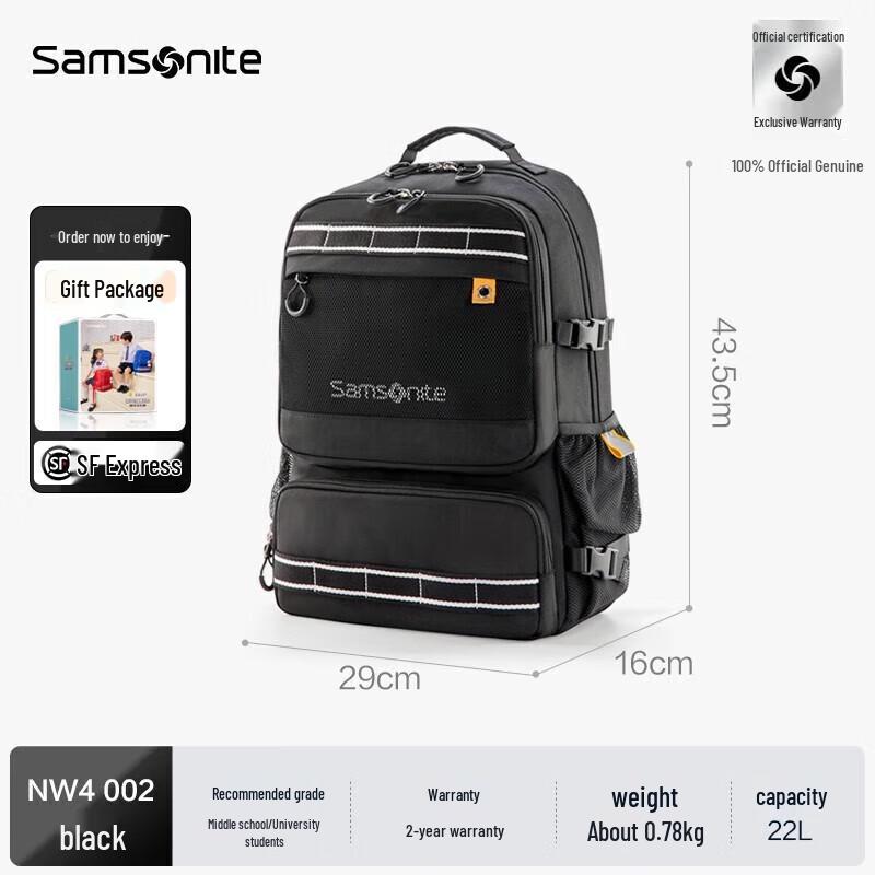 Samsonite Unisex School & Laptop Backpack