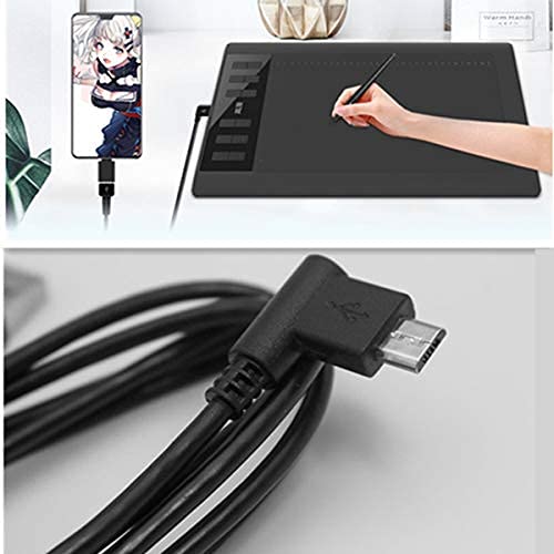 Sqrmueki Replacement Charging Cable for Wacom Intuos CTL480, CTL490, CTL690, CTH480, CTH490, CTH680, CTH690, and Wacom Bamboo CTL470, CTL