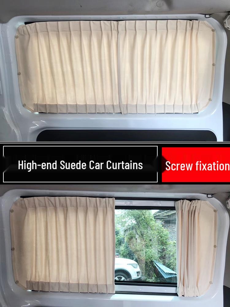 Ford Transit Tourneo Maxus V90 V80 Suede Sunshade Curtains