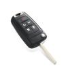 S Flip Folding Remote Car Key Shell For Chevrolet Cruze Epica Lova Camaro Impala For Opel Fob Hu100 Replacement Case