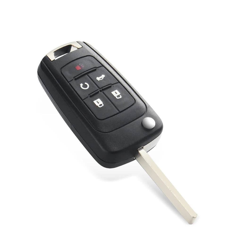 S Flip Folding Remote Car Key Shell For Chevrolet Cruze Epica Lova Camaro Impala For Opel Fob Hu100 Replacement Case