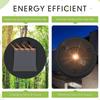 Solar Lantern Replacement Top 7 Lumens LED Solar Panel Lid Light Outdoor Hanging Solar Lights Spare Parts for Garden Yard Use