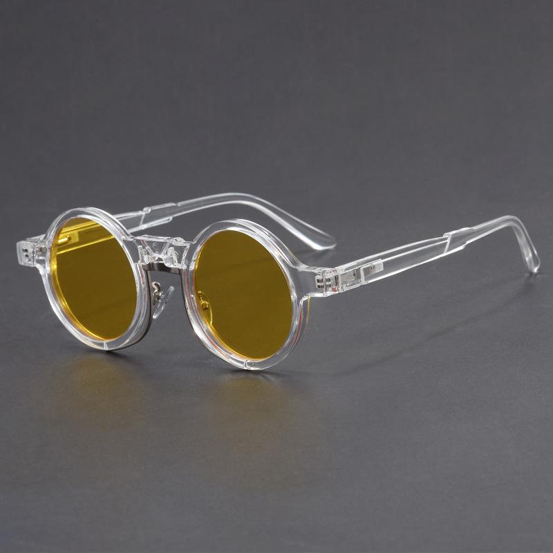 New Fashion Retro Round Sunglasses For Women And Men  High Quality Trendy Products Popular Outdoor Driving Sunglasses