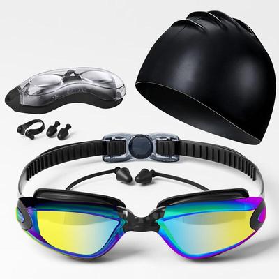Waterproof Anti-Fog Swimming Goggles 5-Piece Set