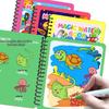 Reusable Children's Water Magic Painting Book with Water Pen for Doodling and Coloring