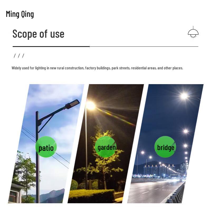 Aluminum Clamp-on Straight Rod for LED Street Light