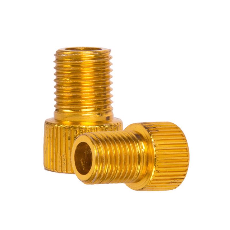 Bicycle Valve Adapters Pump French Valve Adapter Converter Cap