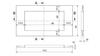 Portal frame inox for Mila