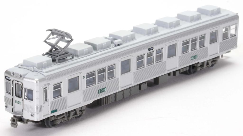 Tomytec Railway Nankai Electric Railway 6000 Series Nostalgic Stainless Steel Unpainted Diorama 335177 Collection 4-Car Set, Supplies,