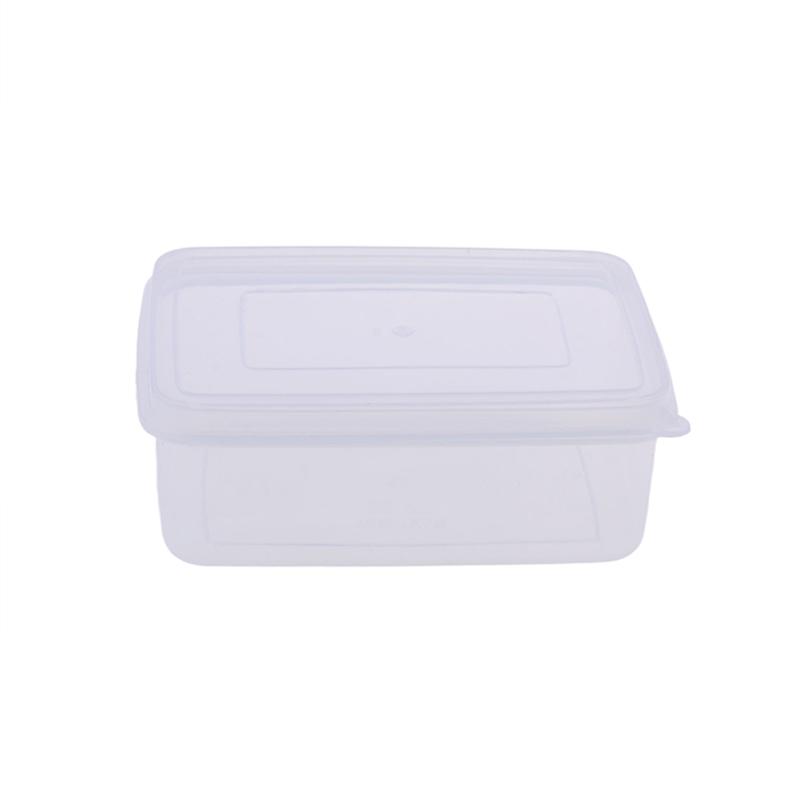300/500 ml recipient dreptunghiular din plastic transparent special pentru frigider sigilat cutie de depozitare bucatarie de calitate alimentara