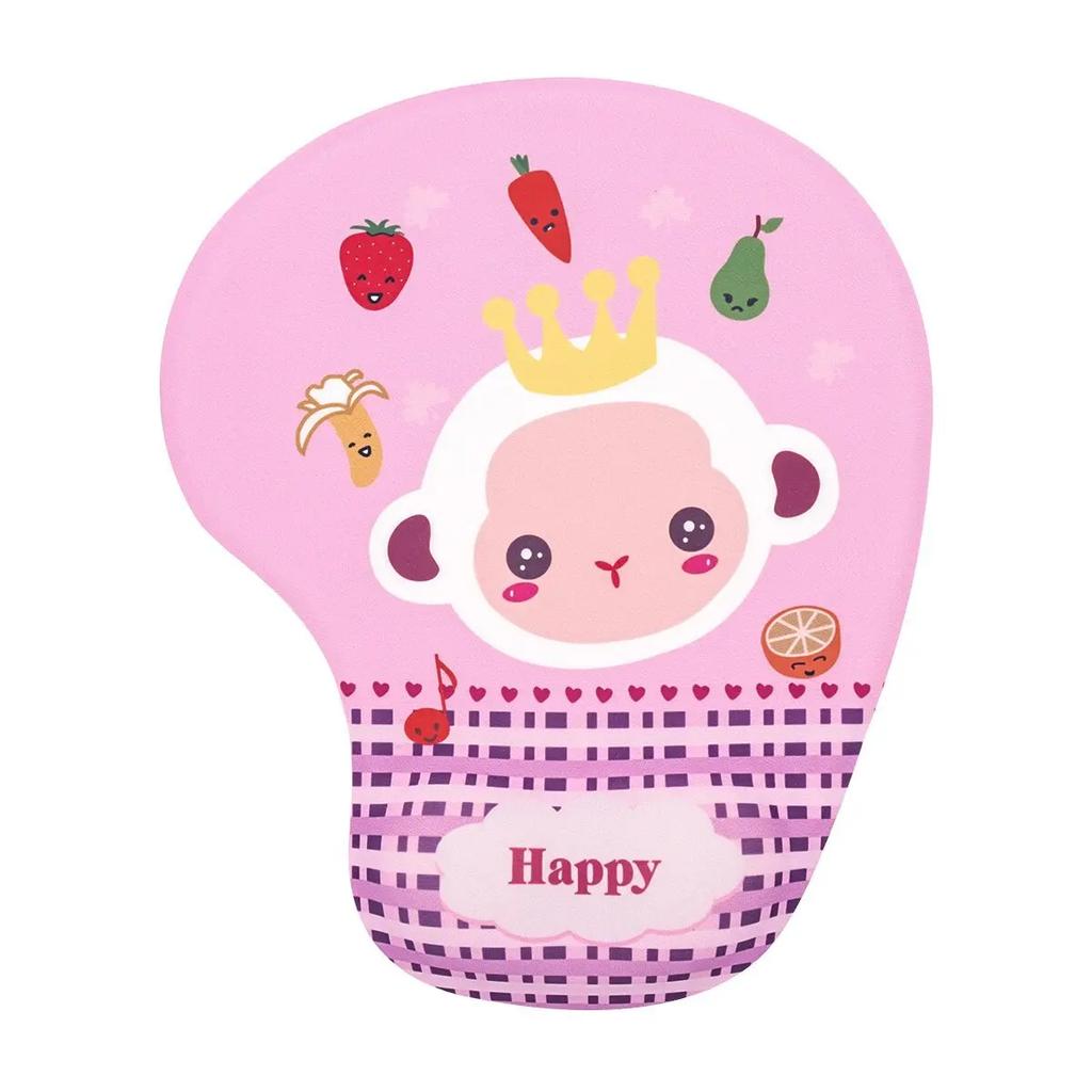 Cartoon Painted Small Animal Ultra-Soft Space Silicone Wrist Rest Mouse Pad Wrist Support Mouse Pad To Reduce Hand Pressure