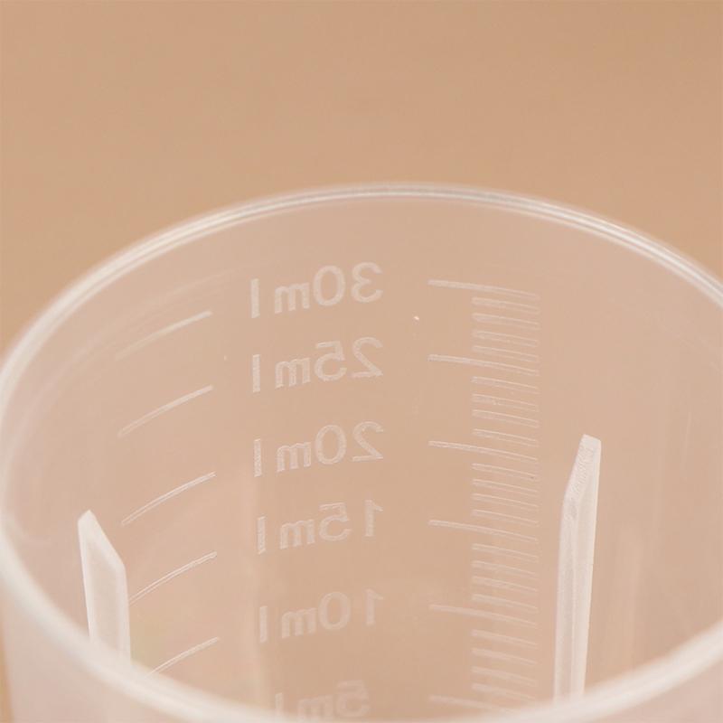 10Pcs/Set 20/30/50/100Ml Clear Liquid Pill Measuring Cups With Lids Travel Pill Organizer Cup Container For Liquid Medicine