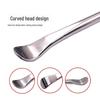 Steel Flat-Head Tire Pry Bar for Tubeless Tires: Suitable for Electric Vehicles, Tricycles, and Motorcycles