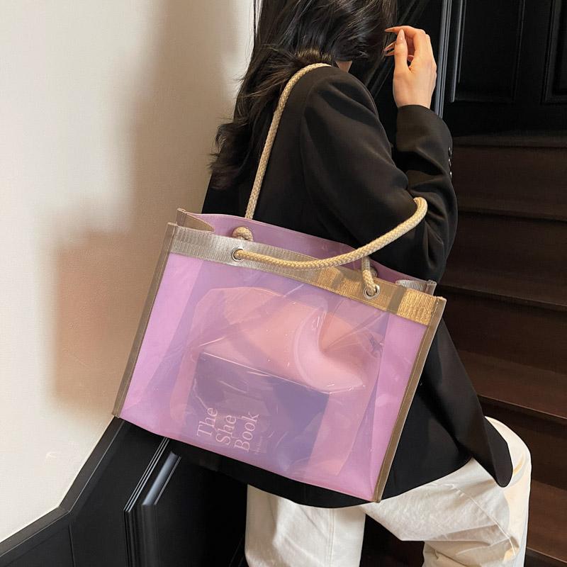 Tote Bag Women's Transparent Handbag Shoulder Bag