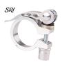 Folding Bike Seatpost Clamp Seat Post Lightweight Quick Release Aluminum Alloy 25.4 Anti-rust 31.8 28.6 34.9 Universal Mountain Road Bicycle Collar