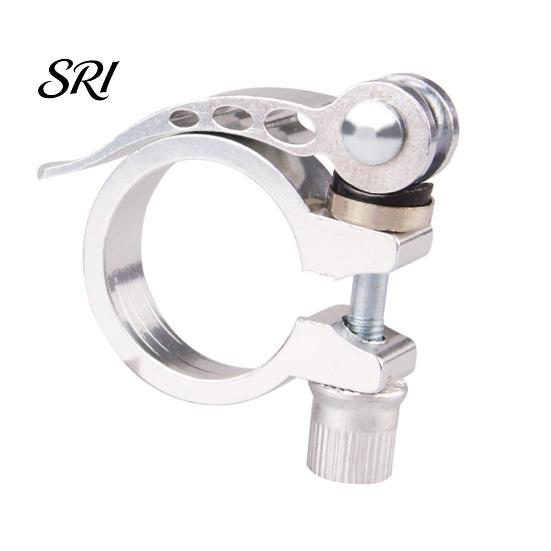 Folding Bike Seatpost Clamp Seat Post Lightweight Quick Release Aluminum Alloy 25.4 Anti-rust 31.8 28.6 34.9 Universal Mountain Road Bicycle Collar
