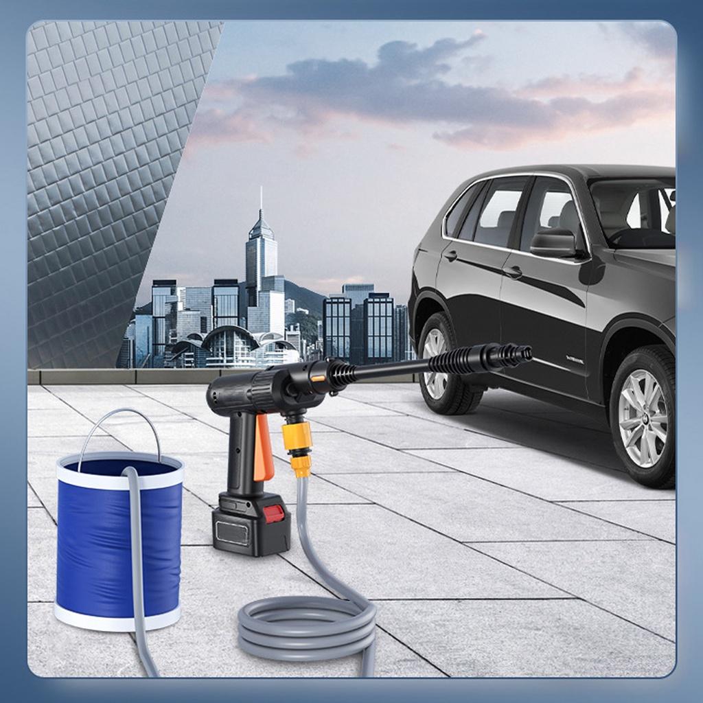 Rechargeable Electric Car Water Guns Cordless High Pressure Car Washer Foam Washing Machine for 30000mAh Battery 2000W