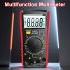Digital Multimeter 1999 Counts Voltage Current Resistance Capacitance Diode Tester with 360 Degree Dial and Large Display