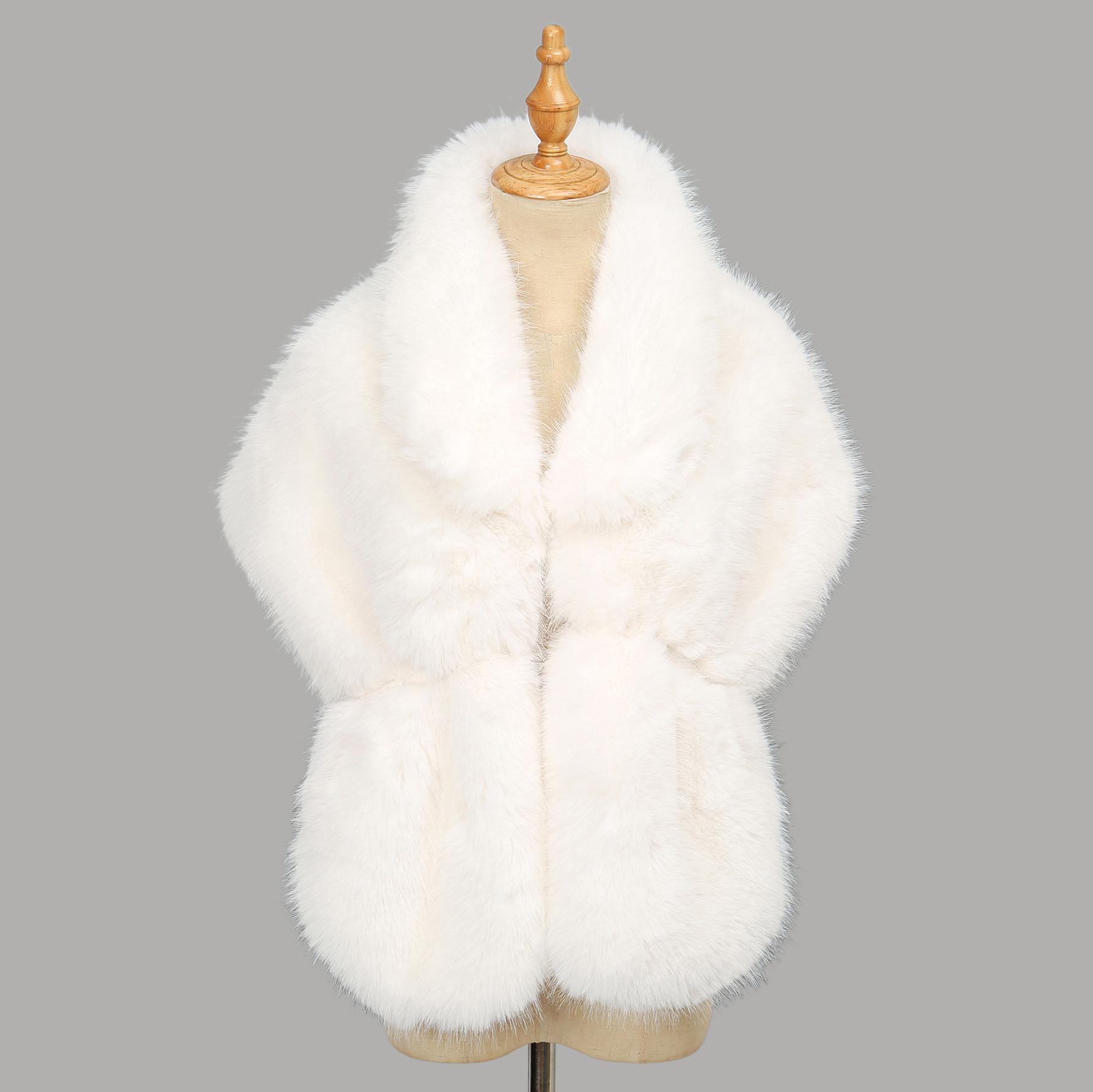 

New Winter Lady Plush Cross Shawl Scarf Thickened Soft Scarves Solid Color Winter Warmer Faux Fur Large Fluffy Scarf 145*35Cm