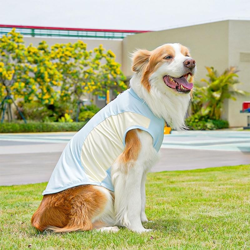 Breathable Mesh Cooling Vest For Small to Large Dog Cats Comfortable Pet Summer Clothes Easy Wear Polyester Pet Apparel