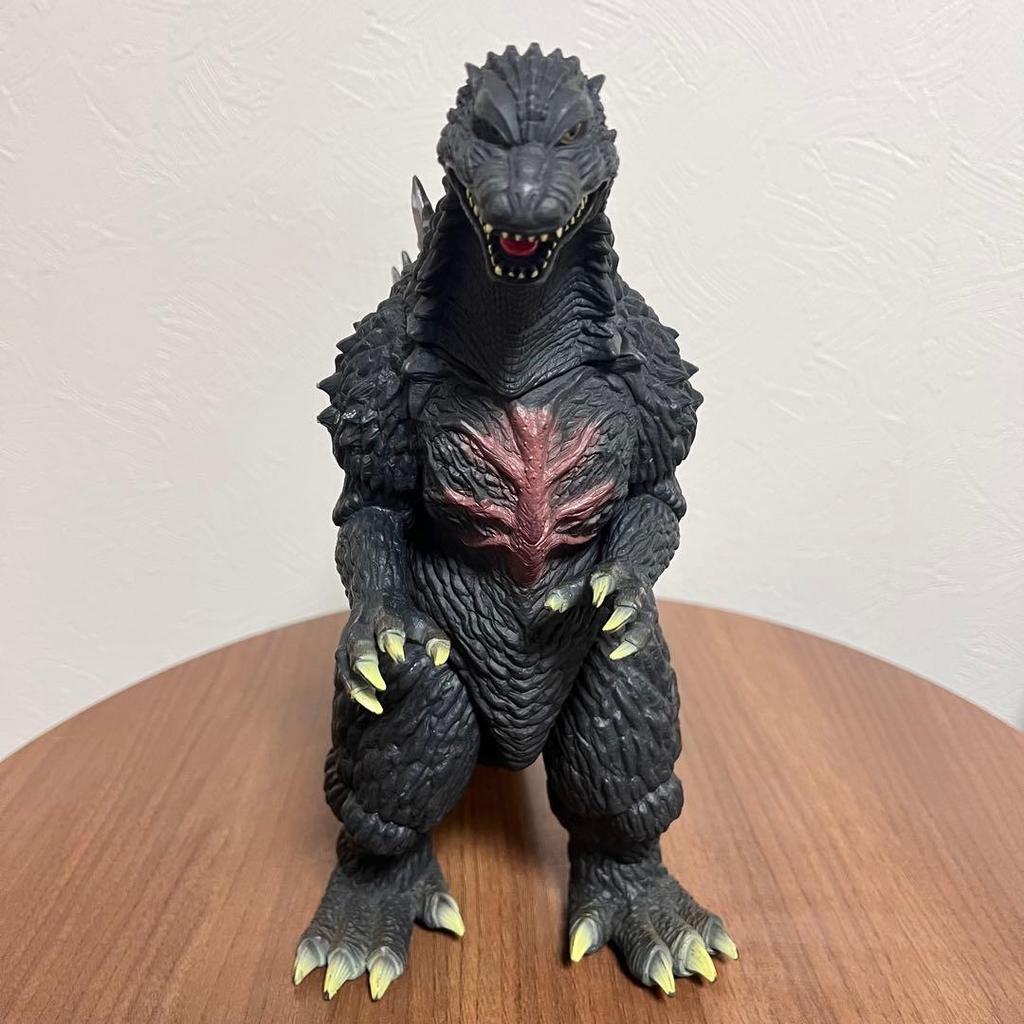 Used DX Movie Monster Series Godzilla 2004 Soft Vinyl Bandai Vintage
