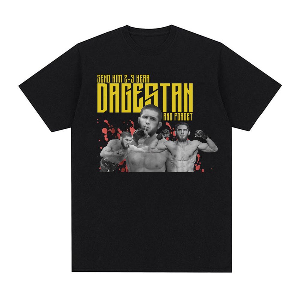 

Send Him 2-3 Years Dagestan and Forget T Shirt Islam Makhachev Fans Funny T-shirt Men Women Fashion Vintage Short Sleeve Tshi... S різнокольоровий