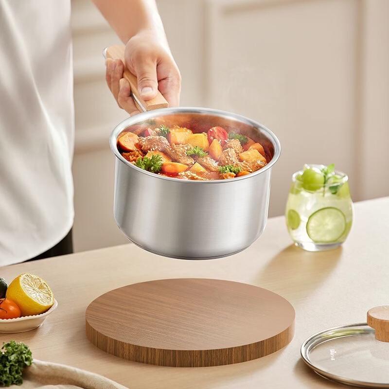 Youchumao 304 Stainless Steel Yukihira Pot