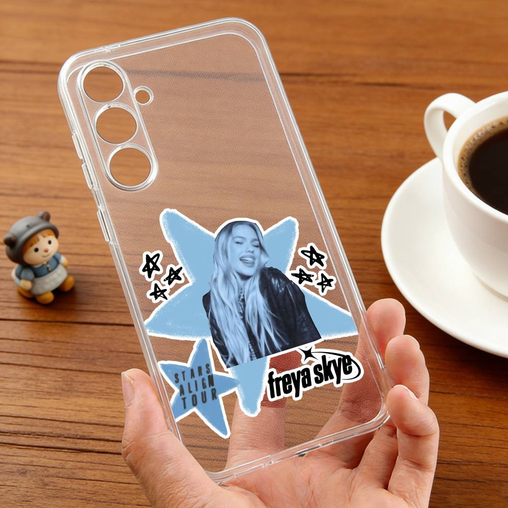 

F-Freya S-Skye-E Singer Phone Case For Samsung S22,S24,S30,S10,S21,S25,S23,S10,PIus,Ultra,5G,FE,lite Transparent Shell Samsung S205G