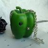 Lolita Simulation Fruit Keychain Y2K Pu Fruits Bag Pendant Star Rivet Bag Charm  Key Ring